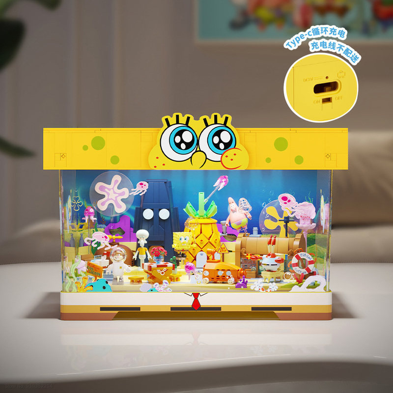 Areax Spongebob Bikini Bottom  - Model Kit Box recension och pris