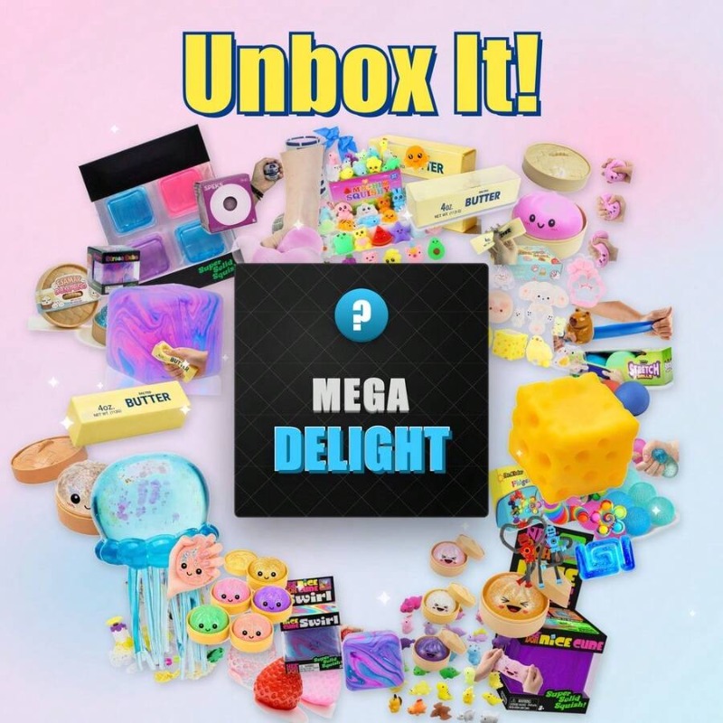 Mix Squishy Blind Box Funny Ra - Model Kit Box recension och pris
