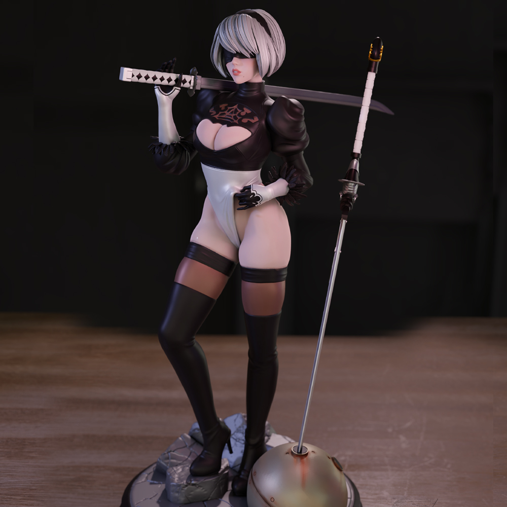 1/24 3d Printing Model Kit Bea - Model Kit Nier Automata recension och pris