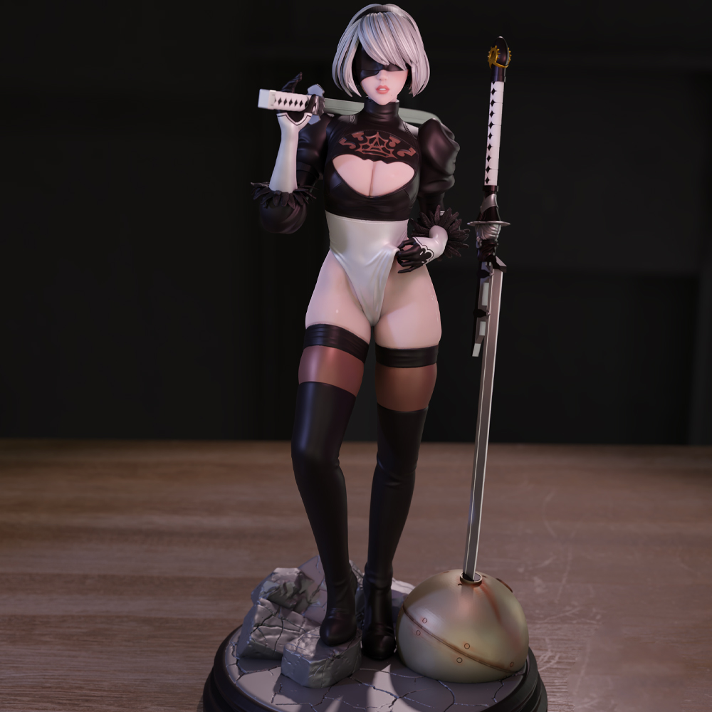 1/24 3d Printing Model Kit Bea - Model Kit Nier Automata recension och pris