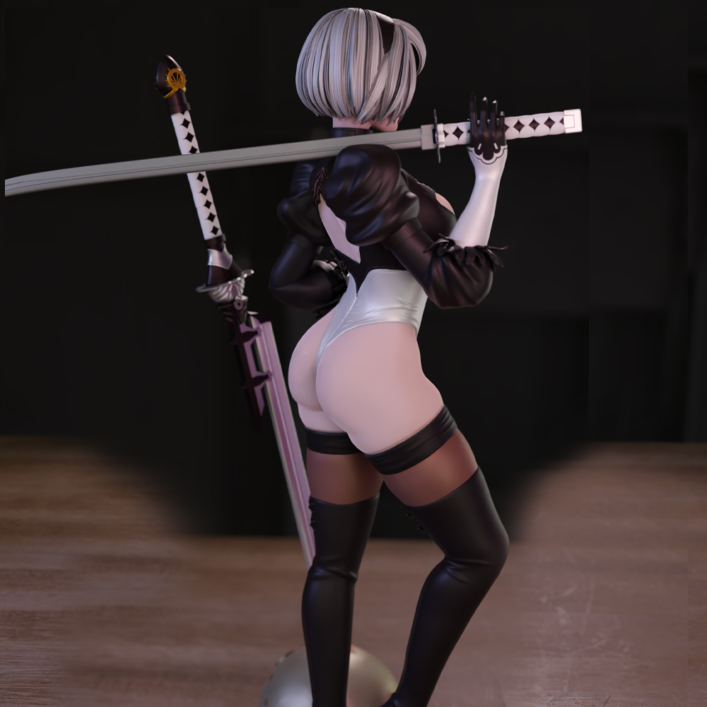 1/24 3d Printing Model Kit Bea - Model Kit Nier Automata recension och pris